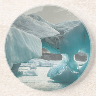 Dessous De Verre En Grès Europe, Islande, JokUSArlon. Formations d'Iceberg