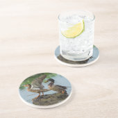Dessous De Verre En Grès Excusez-moi (Côté)