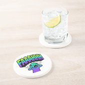 DESSOUS DE VERRE EN GRÈS FAAAAHHH  (Côté)