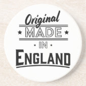 Dessous De Verre En Grès Fabriqué à l'origine en Angleterre (Devant)