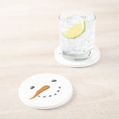 DESSOUS DE VERRE EN GRÈS FACE À LA NEIGE (Côté)