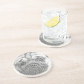 Dessous De Verre En Grès Face carlin (Côté)