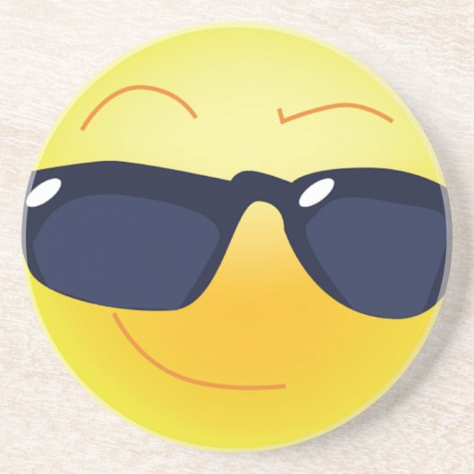 DESSOUS DE VERRE EN GRÈS FACE COOL (Devant)