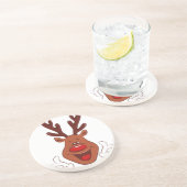 Dessous De Verre En Grès Face de Christmas (Côté)