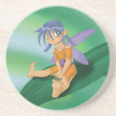 Dessous De Verre En Grès Fairy Fun (Devant)