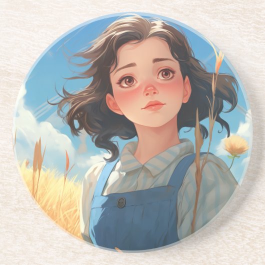 Dessous De Verre En Grès Fairy Tale (Devant)