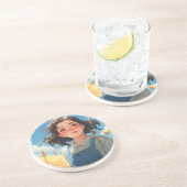 Dessous De Verre En Grès Fairy Tale (Côté)