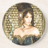 Dessous De Verre En Grès Fairytale Princess (Devant)