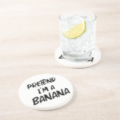 Dessous De Verre En Grès Fais comme si j'étais une banane (Côté)