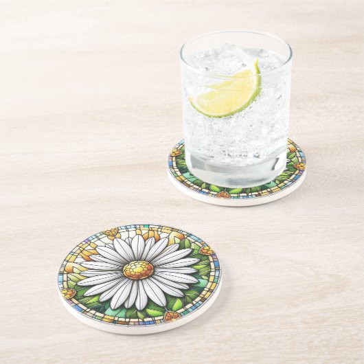 Dessous De Verre En Grès Faisée en verre tendu (Côté)