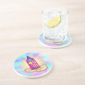 Dessous De Verre En Grès Faith ~ Steeple (Côté)