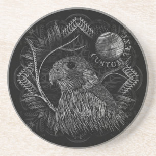 Dessous De Verre En Grès Falcon Full Moon