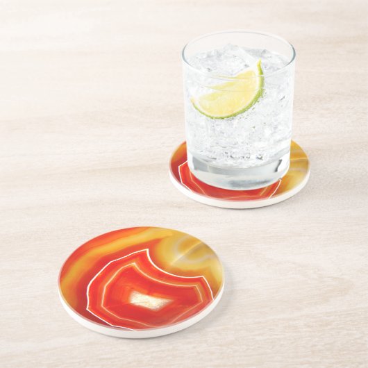 Dessous De Verre En Grès Falln Agate (Côté)