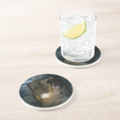 Dessous De Verre En Grès Falln Vanité éternelle (Côté)