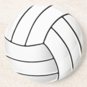 Dessous De Verre En Grès Fan de volleyball (Devant)