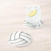 Dessous De Verre En Grès Fan de volleyball (Côté)