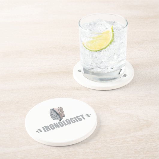 Dessous De Verre En Grès Fantaisie du repassage (Côté)