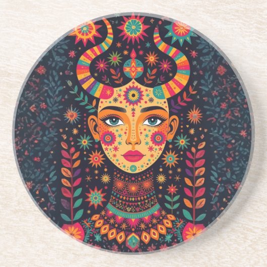 Dessous De Verre En Grès Fantastique fille (Devant)