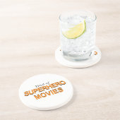 Dessous De Verre En Grès Fatigué Des Films Superhero (Côté)