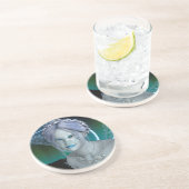 Dessous De Verre En Grès Fée de neige fantastique (Côté)