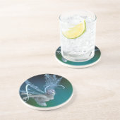 Dessous De Verre En Grès Fée d'hiver (Côté)