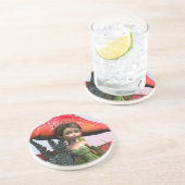 Dessous De Verre En Grès Fée en forêt (Côté)