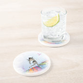 Dessous De Verre En Grès Féerie clavier musical Vignette (Côté)