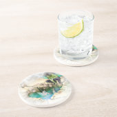 Dessous De Verre En Grès Féerie en Elven Pond Vignette (Côté)