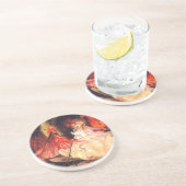 Dessous De Verre En Grès Fées d'été (Côté)