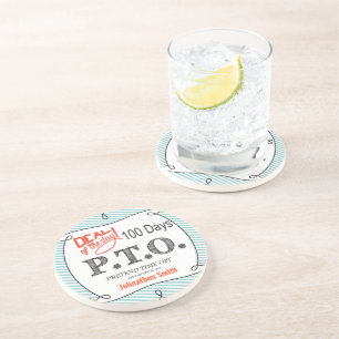 Dessous De Verre En Grès Félicitations amusantes pour faire semblant d'être