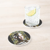 Dessous De Verre En Grès Femme 1 (Côté)