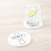 Dessous De Verre En Grès Femme de foi (Côté)