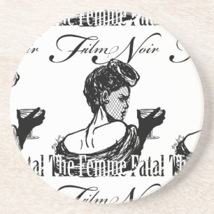 Dessous De Verre En Grès Femme mortel