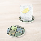 Dessous De Verre En Grès Fenêtre (Côté)