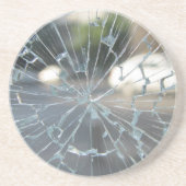 Dessous De Verre En Grès fenêtre cassée (Devant)