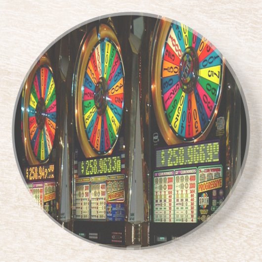 Dessous De Verre En Grès Fentes Las Vegas (Devant)
