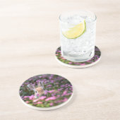 Dessous De Verre En Grès Ferme de lapins (Côté)