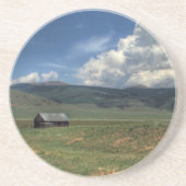 Dessous De Verre En Grès Ferme du Colorado (Devant)