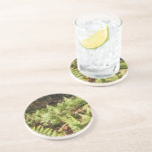 Dessous De Verre En Grès Fermes d'automne (Côté)