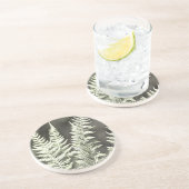 Dessous De Verre En Grès Fern Artistic Abstrait (Côté)