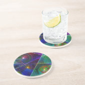Dessous De Verre En Grès Festif (Côté)