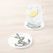 Dessous De Verre En Grès Festina Lente - Faire de la hâte lentement (Côté)