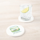 Dessous De Verre En Grès Fête sur le thème de golf (Côté)