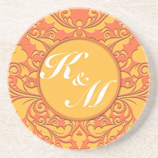 Dessous De Verre En Grès FêteEndiablée (Devant)