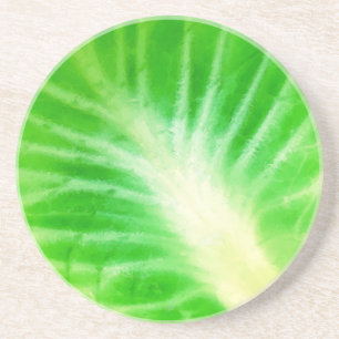 Dessous De Verre En Grès Feuille de choux