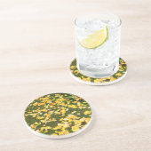 Dessous De Verre En Grès Feuille de ginkgo biloba (Côté)