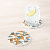 Dessous De Verre En Grès Feuilles Silhouette : aquarelle, PA sans fil numér (Côté)