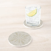 Dessous De Verre En Grès Feux (Côté)