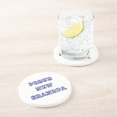 Dessous De Verre En Grès Fier Nouveau Grand-Père Université Cadeaux textuel (Côté)