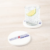 Dessous De Verre En Grès Fière mère de la Garde côtière (Côté)